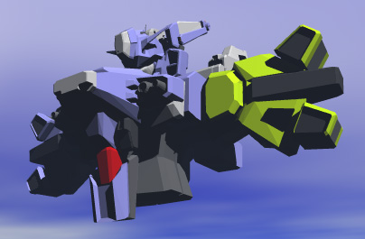 肩レンダリング結果